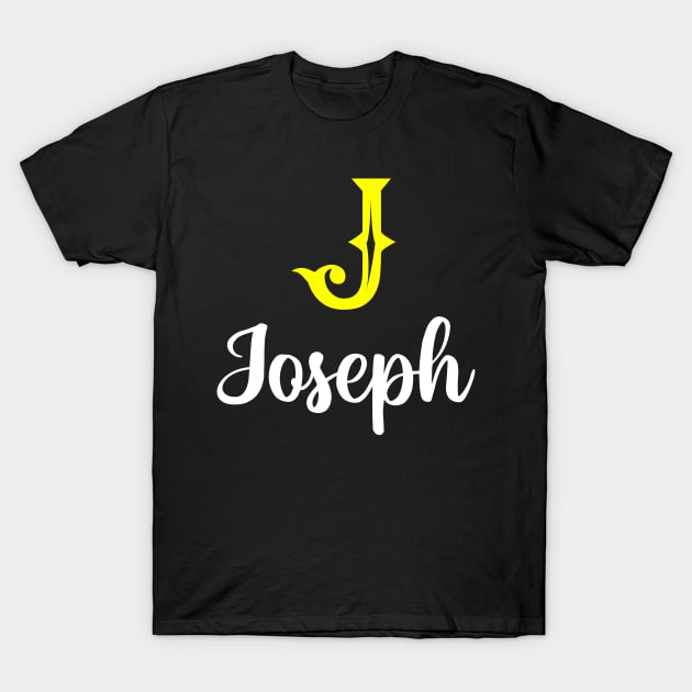 I'm A Joseph ,Joseph Surname, Joseph Second Name T-Shirt by overviewtru